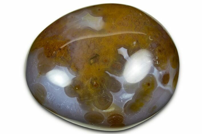 Polished Ocean Jasper Stone - Madagascar #329945